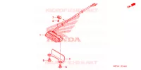 FEU ARRIERE pour Honda CRF 450 X de 2012