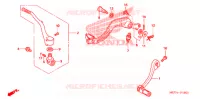 PEDALE   KICK pour Honda CRF 450 X de 2013