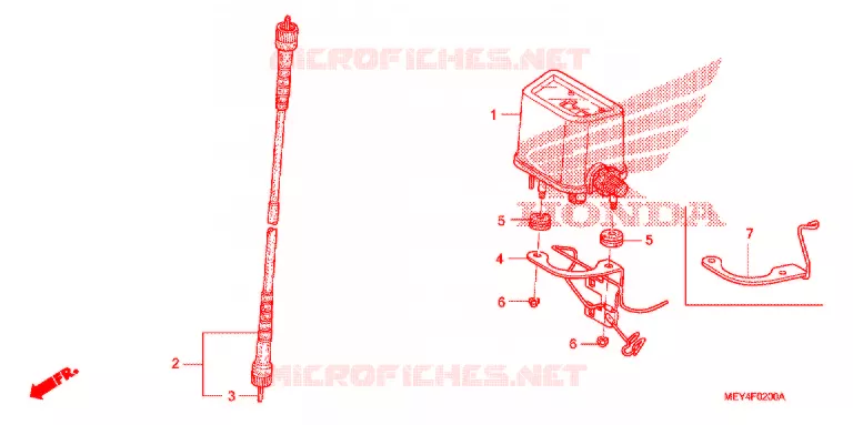 COMPTEUR Honda MOTO 450 CRF 2013  CRF450XD