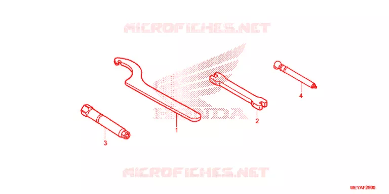 OUTIL Honda MOTO 450 CRF 2016  CRF450XG