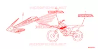 AUTOCOLLANTS pour Honda CRF 450 X de 2017