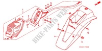 FEU ARRIERE pour Honda CTX 200 BUSHLANDER de 2011