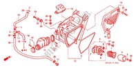 FILTRE A AIR pour Honda CTX 200 BUSHLANDER de 2012
