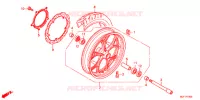 ROUE AVANT pour Honda CTX 700 DCT ABS de 2014