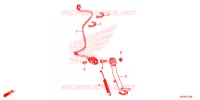 BEQUILLE pour Honda CTX 700 DCT ABS de 2016