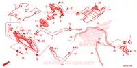 RADIATEUR pour Honda CB 500 F ABS de 2017