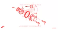 THERMOSTAT pour Honda CB 500 F ABS de 2017
