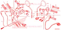COMMODO   LEVIER   CABLE pour Honda CB 1100 RS ABS de 2017