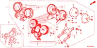 COMPTEUR pour Honda CB 1100 RS ABS de 2017