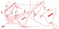 COUVERCLES LATERAUX pour Honda CB 1100 RS ABS de 2017