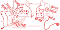 COMMODO   LEVIER   CABLE pour Honda CB 1100 EX ABS de 2017