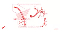 PEDALE   KICK pour Honda CRF 450 RX ENDURO de 2017