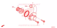 THERMOSTAT pour Honda CB 500 F ABS de 2017