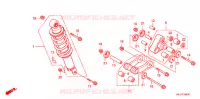 AMORTISSEUR ARRIERE pour Honda CRF 100 de 2008