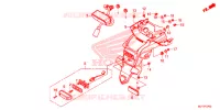 FEU ARRIERE pour Honda CTX 700 ABS de 2016