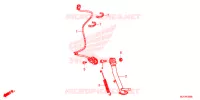 BEQUILLE pour Honda CTX 700 T de 2014