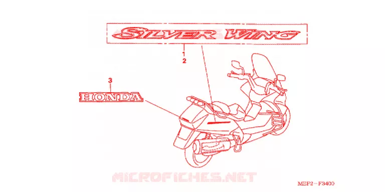 t (FJS400L5/7) Honda SCOOTER 400 SILVERWING 2007  FJS400L5