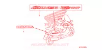 AUTOCOLLANTS pour Honda SILVER WING 600 ABS de 2009