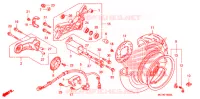 ROUE ARRIERE pour Honda SILVER WING 600 ABS de 2009