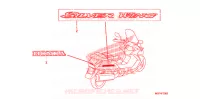 AUTOCOLLANTS pour Honda SILVER WING 600 ABS de 2013
