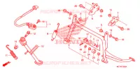 BEQUILLE pour Honda SILVER WING 600 de 2006