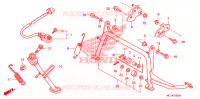 BEQUILLE pour Honda SILVER WING 600 de 2007