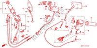 COMMODO   LEVIER   CABLE pour Honda VALKYRIE 1500 F6C INTERSTATE de 2000