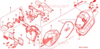 FEU ARRIERE pour Honda VALKYRIE 1500 F6C de 1997