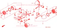 CLIGNOTANT (1) pour Honda VALKYRIE 1500 F6C de 1998