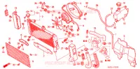 RADIATEUR pour Honda VALKYRIE 1500 F6C de 1998