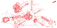 CARBURATEUR (PIECES CONSTITUTIVES) pour Honda GL 1500 GOLD WING SE de 1990