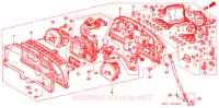 COMPTEUR pour Honda GL 1500 GOLD WING SE de 1990