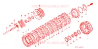 EMBRAYAGE pour Honda GL 1500 GOLD WING SE de 1990
