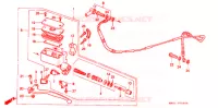 MAITRE CYLINDRE pour Honda GL 1500 GOLD WING SE de 1990