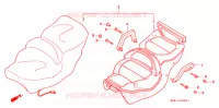SELLE pour Honda GL 1500 GOLD WING SE de 1990