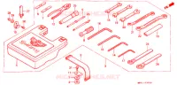 OUTIL pour Honda GL 1500 GOLD WING SE de 1992