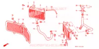 RADIATEUR pour Honda GL 1500 GOLD WING SE de 1992