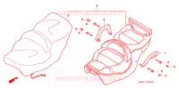 SELLE pour Honda GL 1500 GOLD WING SE de 1992