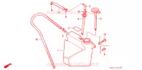 VASE D'EXPANSION pour Honda GL 1500 GOLD WING SE de 1992