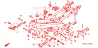 CADRE pour Honda GL 1800 GOLD WING de 2003