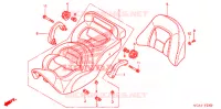 SELLE pour Honda GL 1800 GOLD WING de 2003