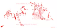 BEQUILLE pour Honda F6B 1800 GOLD WING de 2015