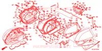 SACOCHE pour Honda F6B 1800 GOLD WING de 2015