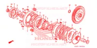 EMBRAYAGE pour Honda CRF 70 de 2007