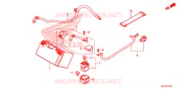 BATTERIE pour Honda CTX 700 N ABS de 2016