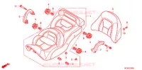 SELLE pour Honda GL 1800 GOLD WING ABS de 2016