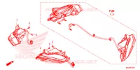 CLIGNOTANT AVANT pour Honda NC 750 NM4 de 2015