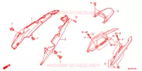 COUVERCLES LATERAUX pour Honda NC 750 X ABS de 2015