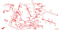 GUIDON   TE DE FOURCHE pour Honda NC 750 X ABS de 2015