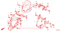 PARE BRISE pour Honda NC 750 X ABS de 2015